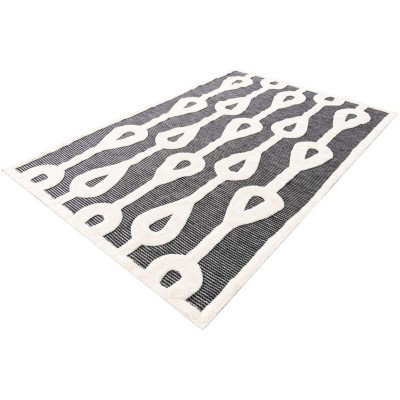 Tapete Prisma Columnas de Lluvia en Gris