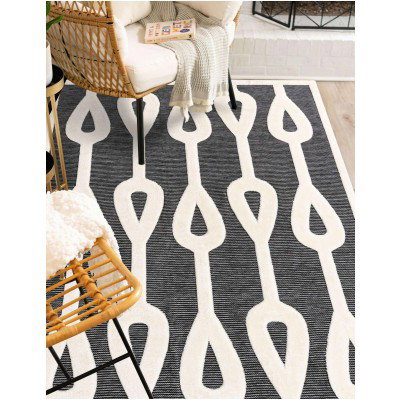 Tapete Prisma Columnas de Lluvia en Gris