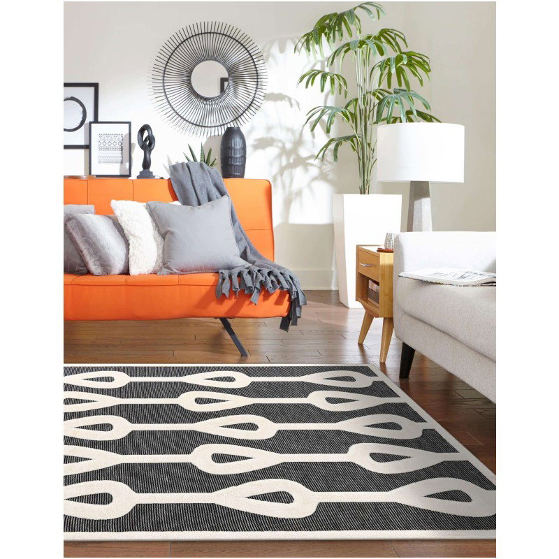 Tapete Prisma Columnas de Lluvia en Gris