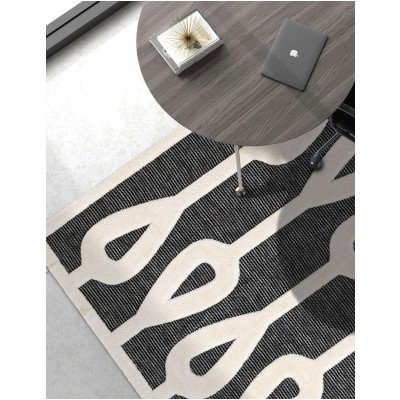 Tapete Prisma Columnas de Lluvia en Gris