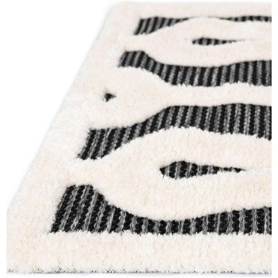 Tapete Prisma Columnas de Lluvia en Gris