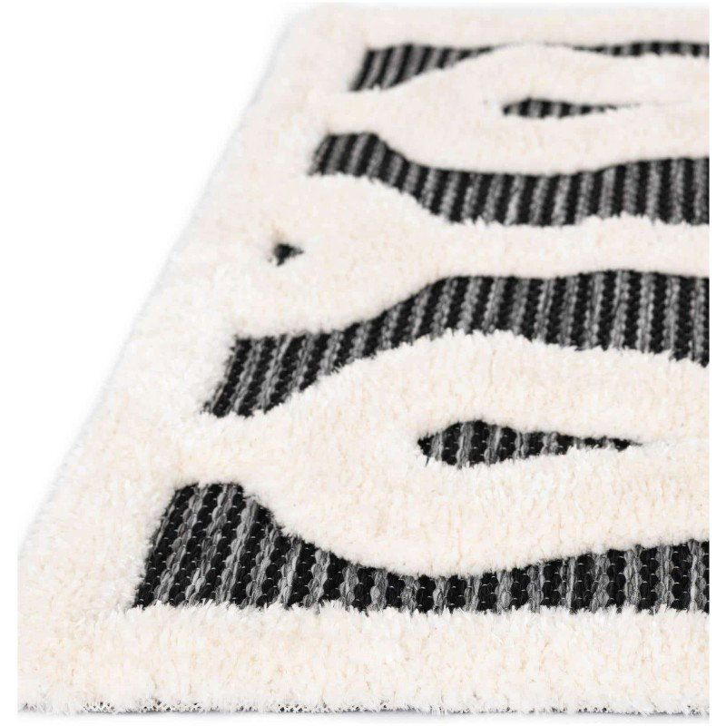 Tapete Prisma Columnas de Lluvia en Gris