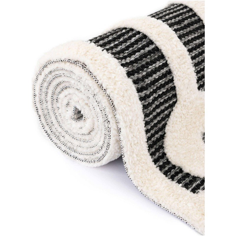 Tapete Prisma Columnas de Lluvia en Gris