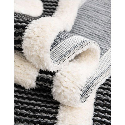 Tapete Prisma Columnas de Lluvia en Gris