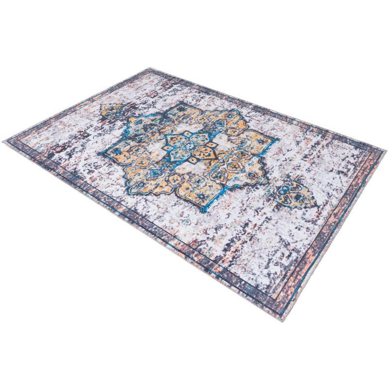 Tapete Lavable Renacimiento en Blanco Solar