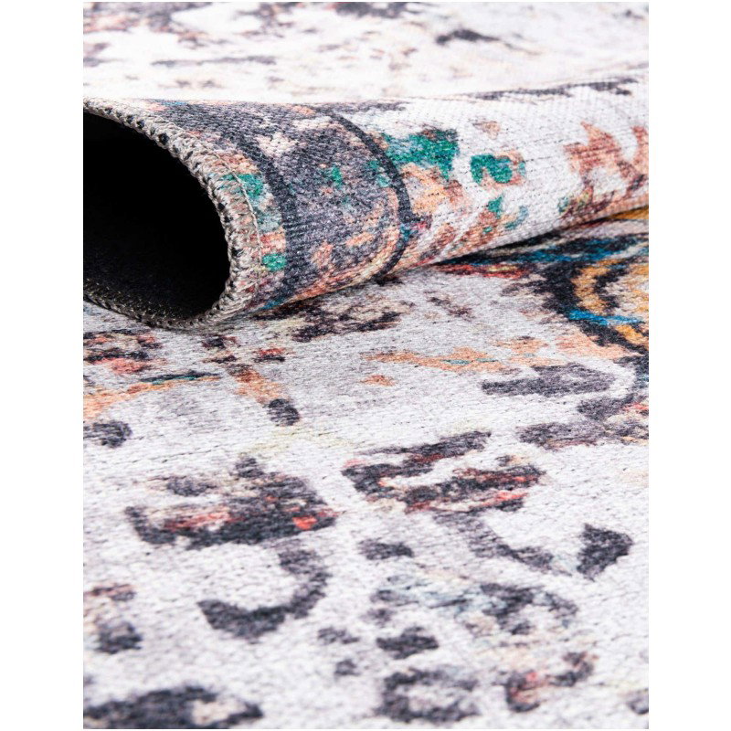 Tapete Lavable Renacimiento en Blanco Solar