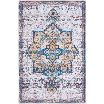 Tapete Lavable Renacimiento en Blanco Solar