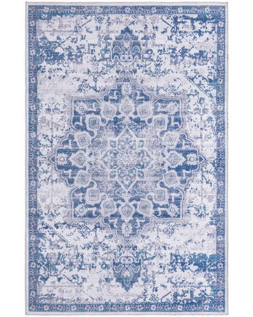 Tapete Lavable Renacimiento en Azul