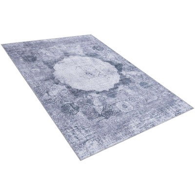 Tapete Lavable Yala en Gris Saturado