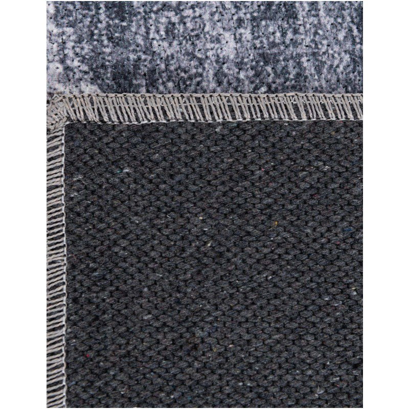 Tapete Lavable Yala en Gris Saturado