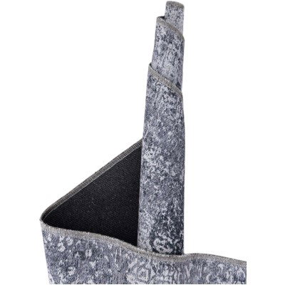 Tapete Lavable Yala en Gris Saturado