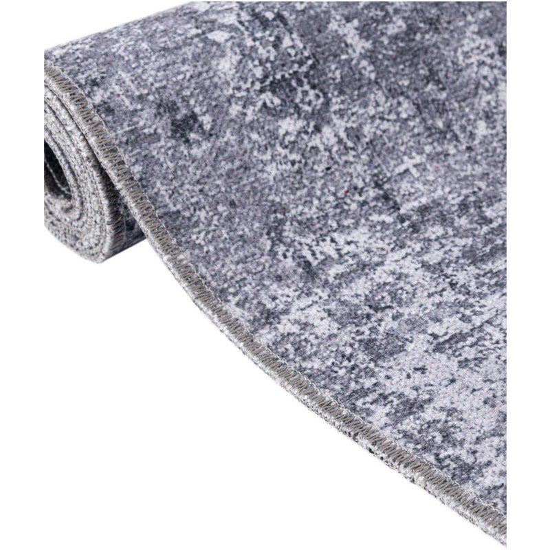 Tapete Lavable Yala en Gris Saturado