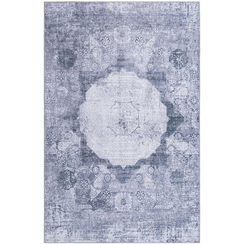 Tapete Lavable Yala en Gris Saturado