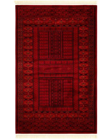 Tapete Místico con Bordes Rojos