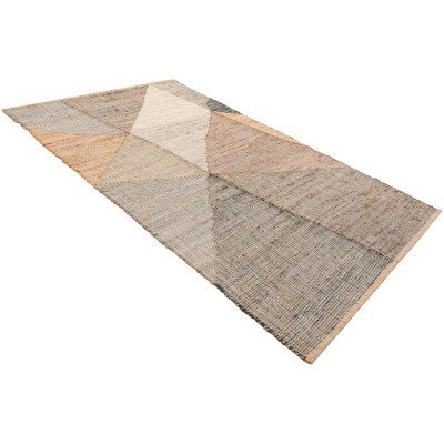 Tapete Kilim de Yute Figuras Irregulares