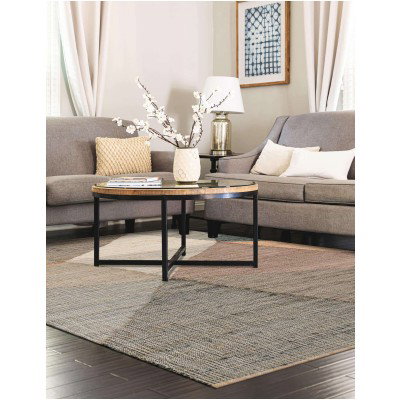 Tapete Kilim de Yute Figuras Irregulares