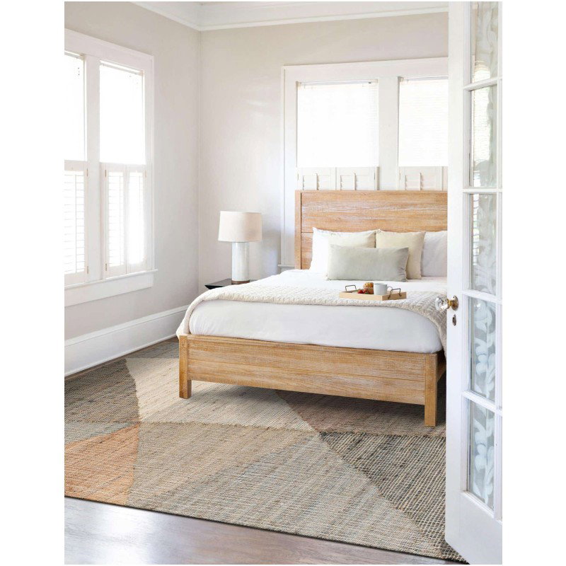 Tapete Kilim de Yute Figuras Irregulares