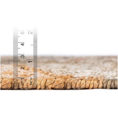 Tapete Kilim de Yute Figuras Irregulares