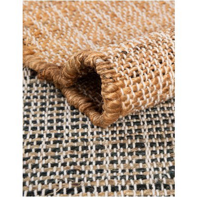 Tapete Kilim de Yute Figuras Irregulares