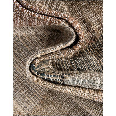 Tapete Kilim de Yute Figuras Irregulares