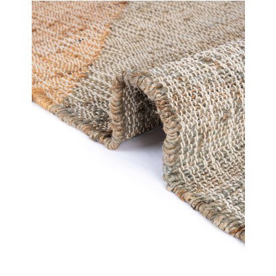 Tapete Kilim de Yute Figuras Irregulares