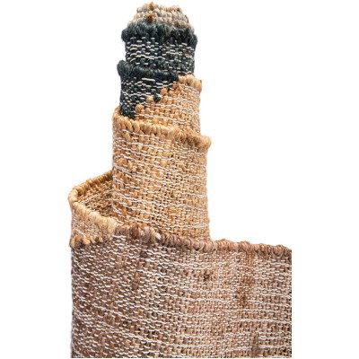 Tapete Kilim de Yute Figuras Irregulares