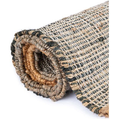 Tapete Kilim de Yute Figuras Irregulares