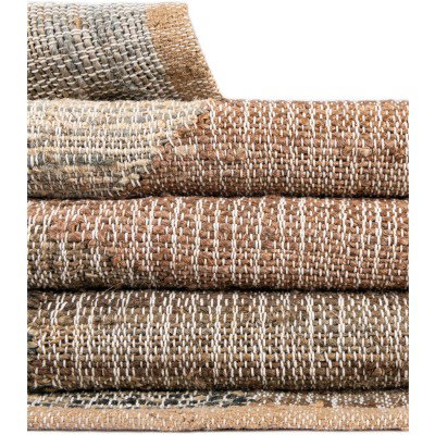 Tapete Kilim de Yute Figuras Irregulares