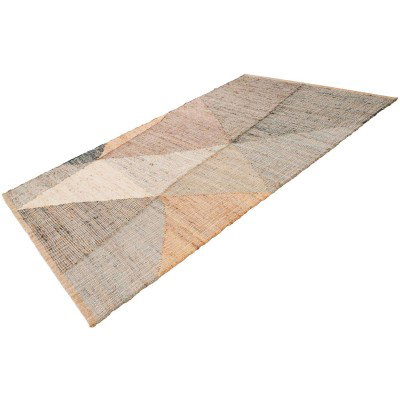 Tapete Kilim de Yute Figuras Irregulares