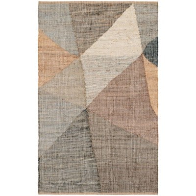 Tapete Kilim de Yute Figuras Irregulares