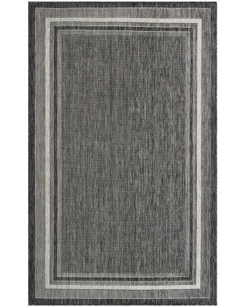 Tapete Exterior Bordes en Negro