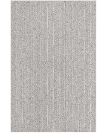 Tapete Sinfonía Exterior Enrejado en Gris