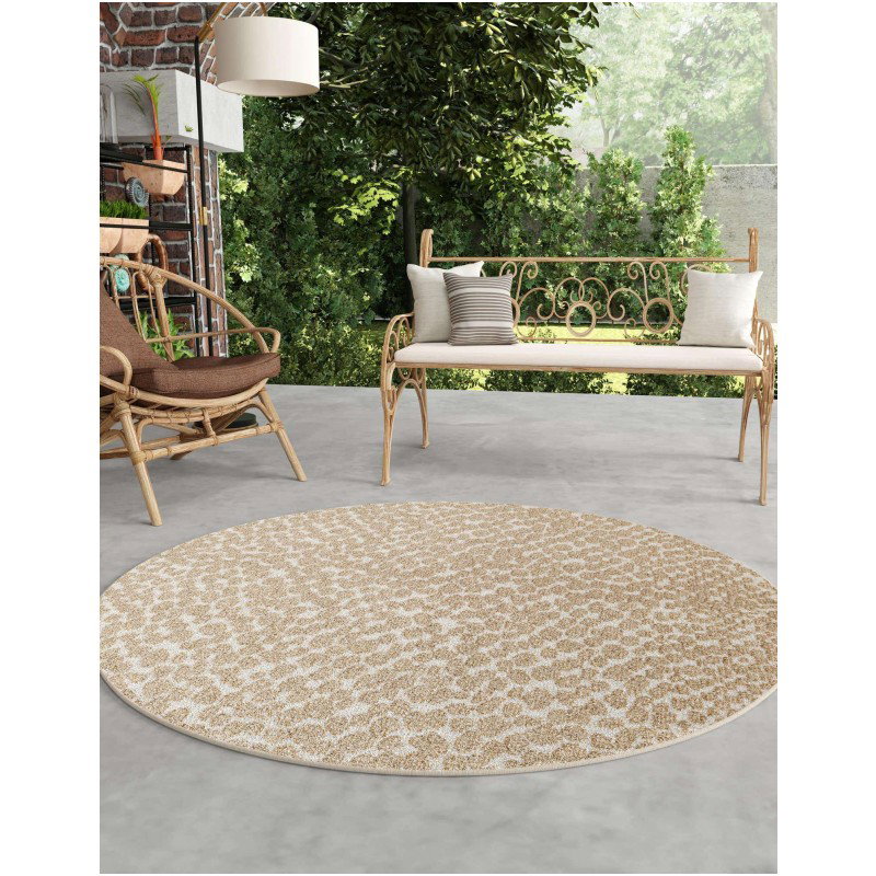 Tapete Sinfonía Exterior Animal Print en Beige