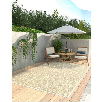 Tapete Sinfonía Exterior Animal Print en Beige