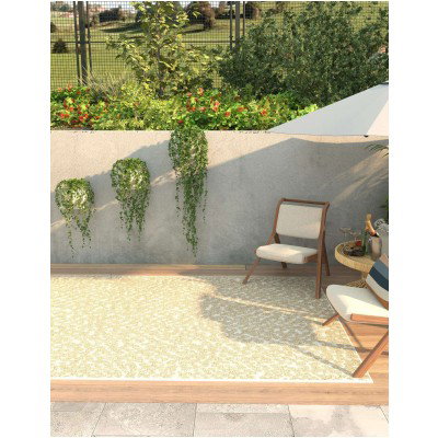 Tapete Sinfonía Exterior Animal Print en Beige