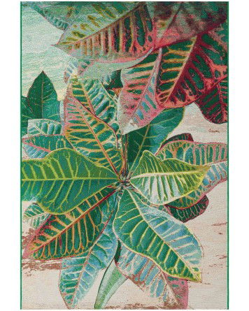 Tapete Exterior Botánico Grandes Hojas