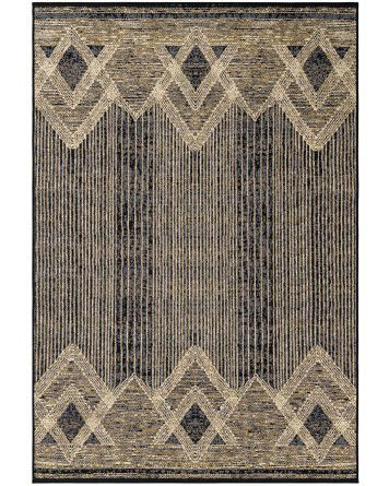 Tapete Exterior Arenas Modernas en Carbon