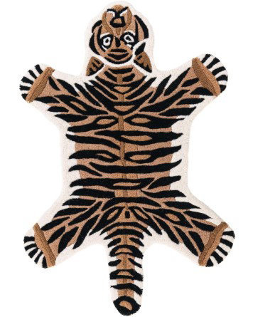 Tapete Recreo de Piel de Tigre - 60 x 90