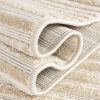 Tapete Brujas Rayas en Beige - 2.40 x 2.40 Cuadrado