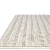 Tapete Brujas Rayas en Beige - 2.40 x 2.40 Cuadrado