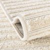 Tapete Brujas Rayas en Beige - 2.40 x 2.40 Cuadrado