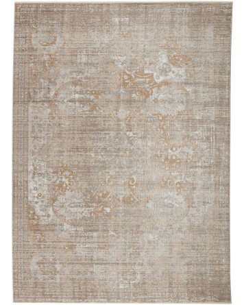 Tapete Albin Vintage en Gris y Oro