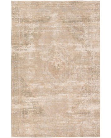 Tapete Periodo de Medallón en Beige y Verde