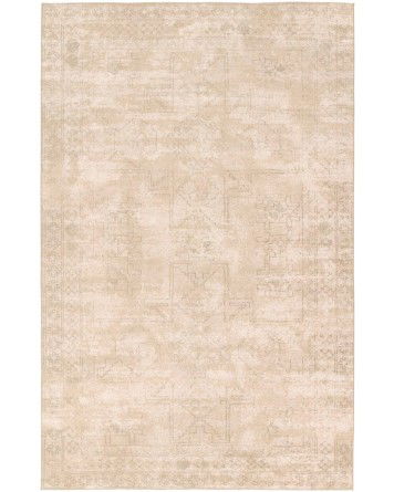 Tapete Periodo de Medallones en Beige y Crema