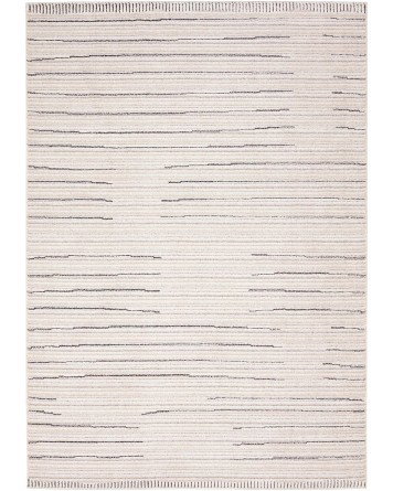 Tapete Java de Rayas en Marfil