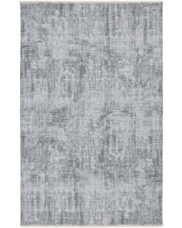 Tapete Brent Solido Desgastado en Gris