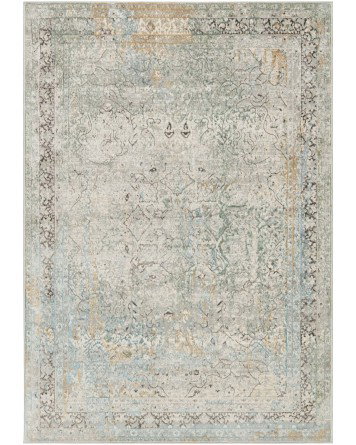 Tapete Tranquilidad Medallón en Marfil