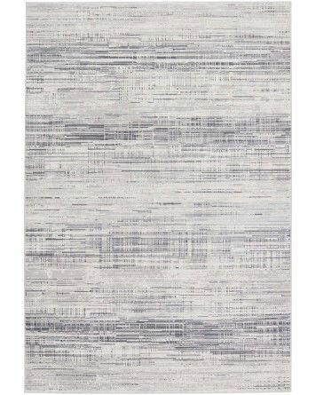 Tapete Confort Rayas Cruzadas en Gris