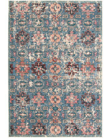 Tapete Emociones en Patrón Azul