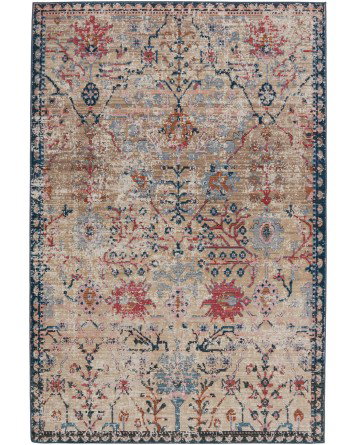 Tapete Emociones de Arboleda Romántica en Marfil y Multicolor